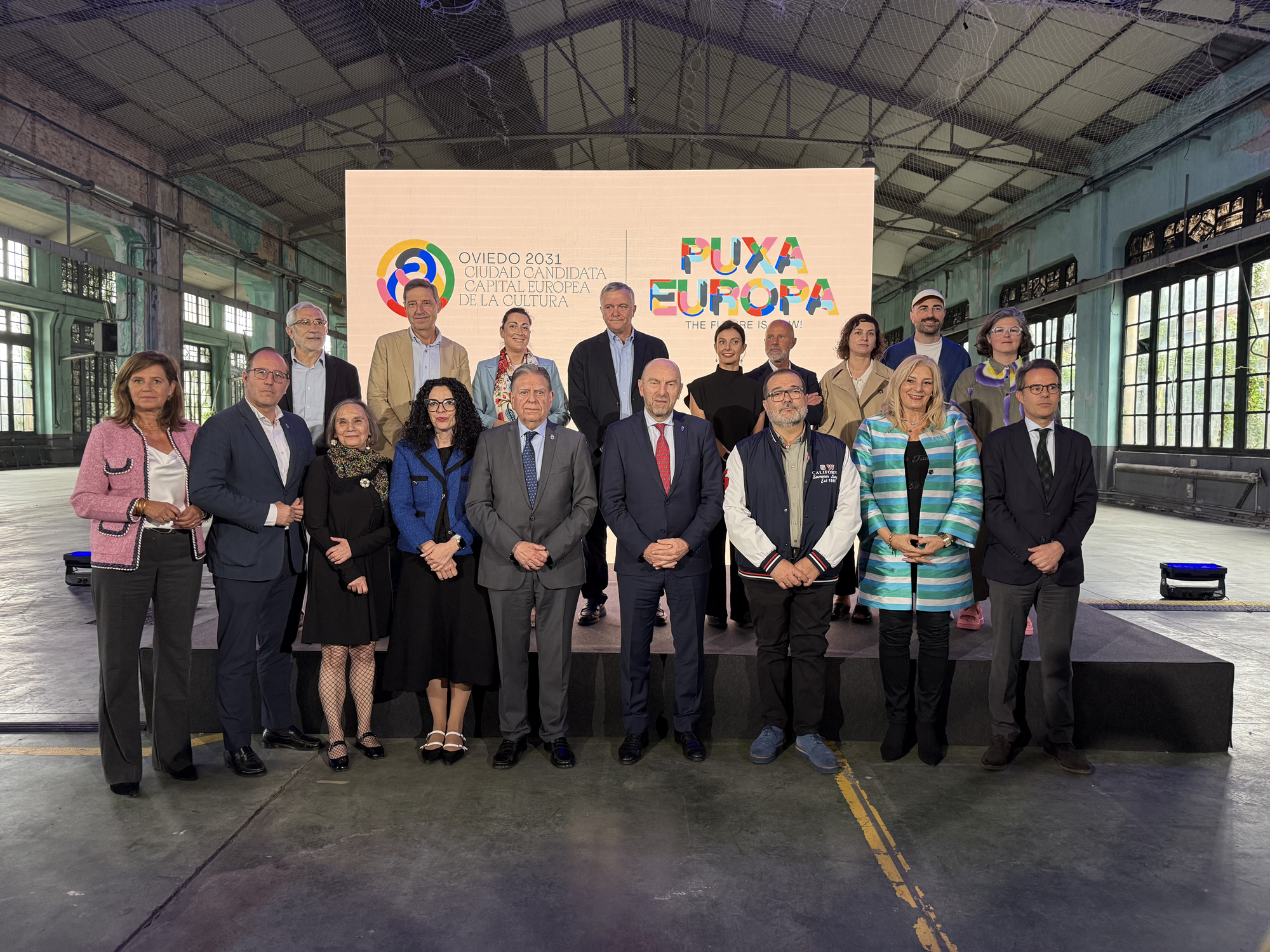 Presentacion logo y lema Oviedo 2031